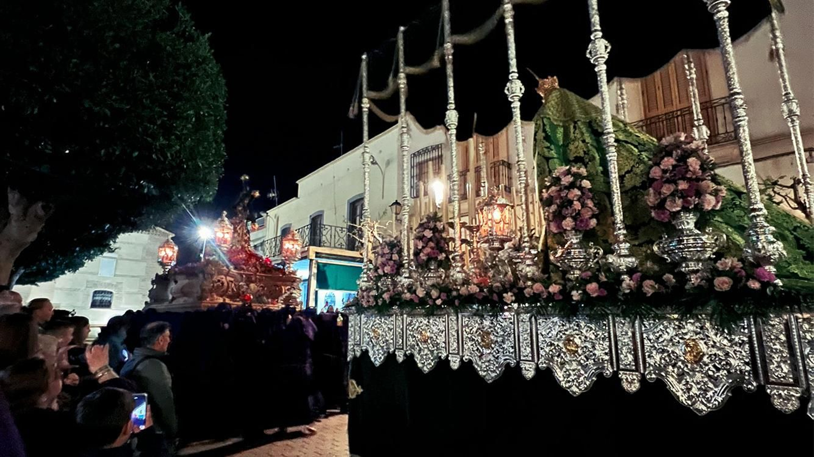 Procesión del Encuentro en Tabernas.