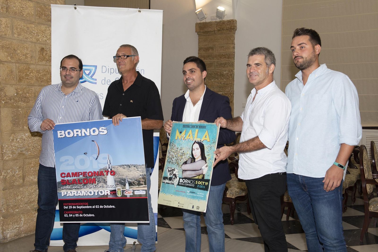 La presentación oficial de ambos eventos en la Diputación.