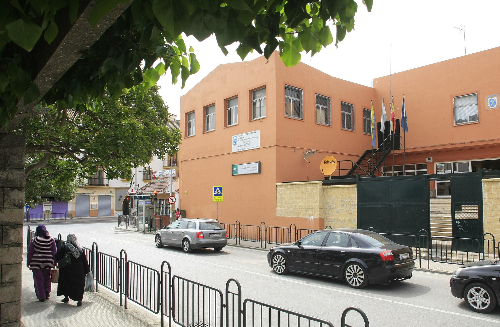 El IES Ventura Morón de Algeciras.