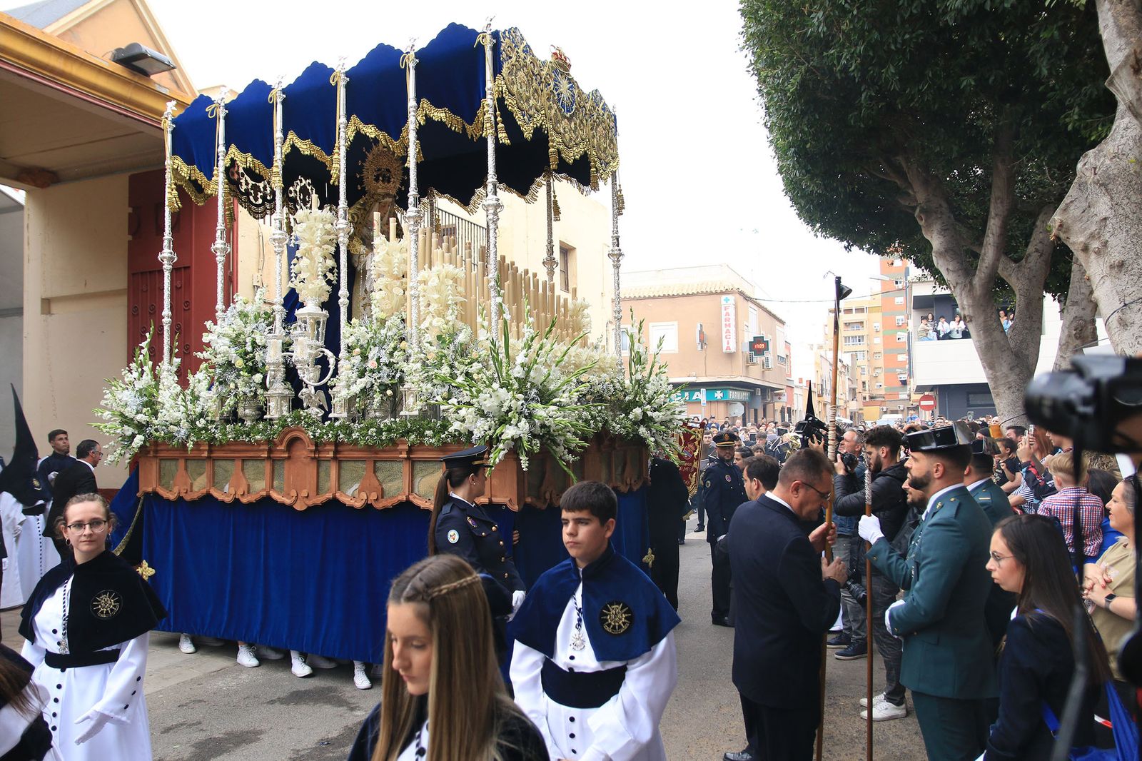 La procesión de La Estrella, en imágenes. Semana Santa de Almería 2023