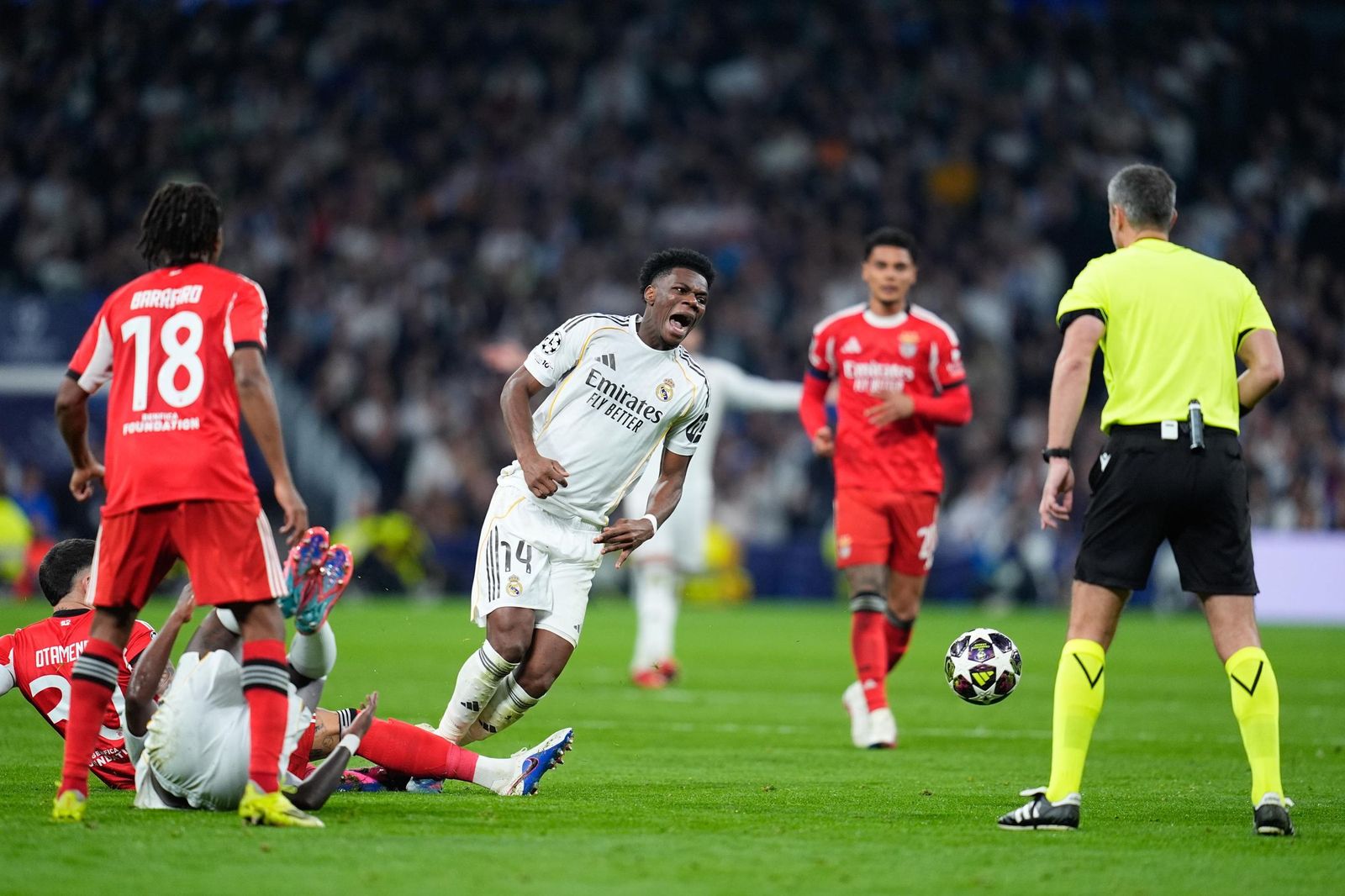 Las fotos del Real Madrid-Benfica