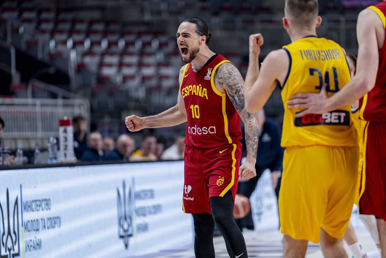 Buen papel de Francis Alonso en el triunfo de España ante la Ucrania de Daniil Shelist (66-86)