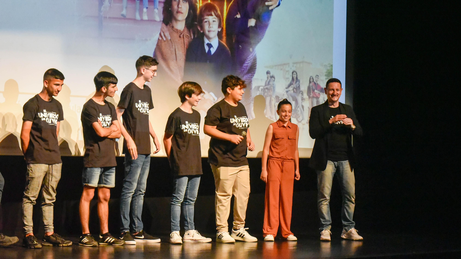 Las fotos del preestreno del 'El universo de Oliver' en el teatro Florida