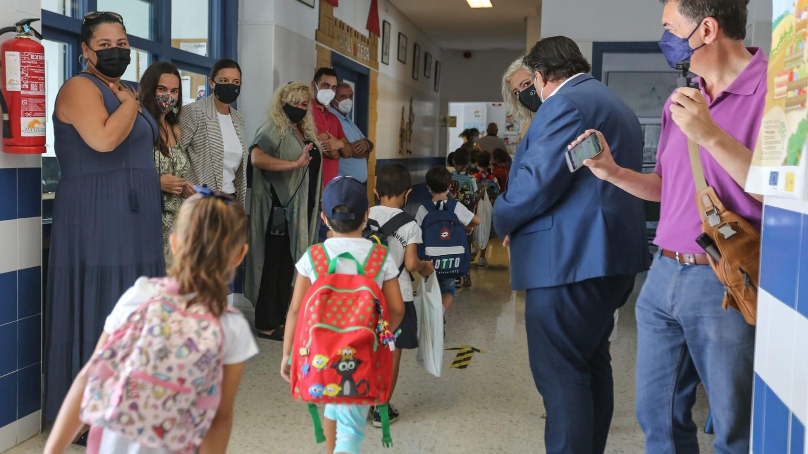 Las imágenes del primer día de clase