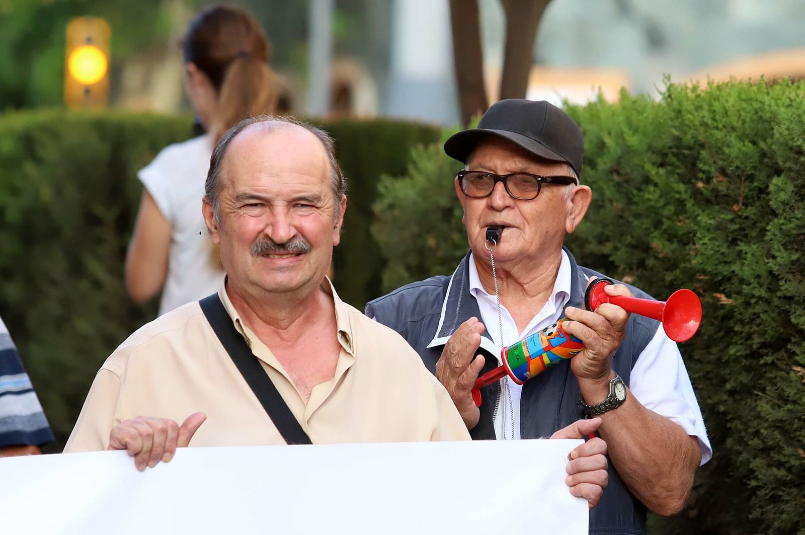 Imágenes de la manifestación "Por unas pensiones dignas"