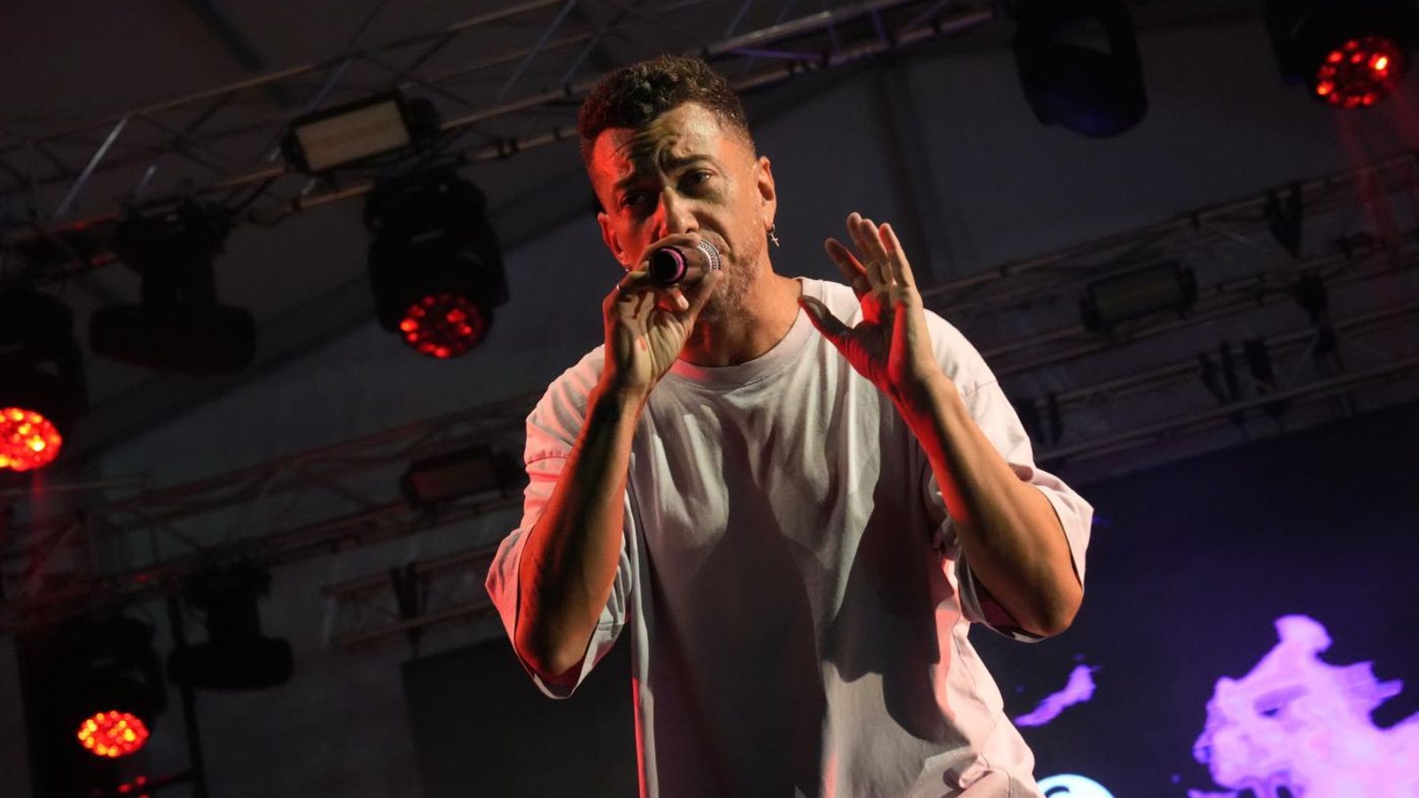 Sergio Contreras en concierto.