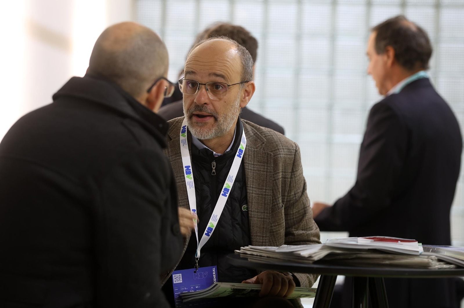 Imágenes de la mesa redonda 'H2V como vector de descarbonización' este viernes en Huelva