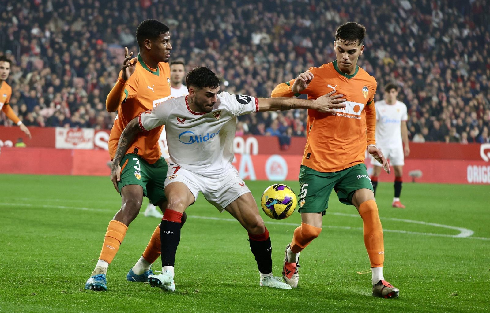 Las mejores imágenes dep partido Sevilla Valencia