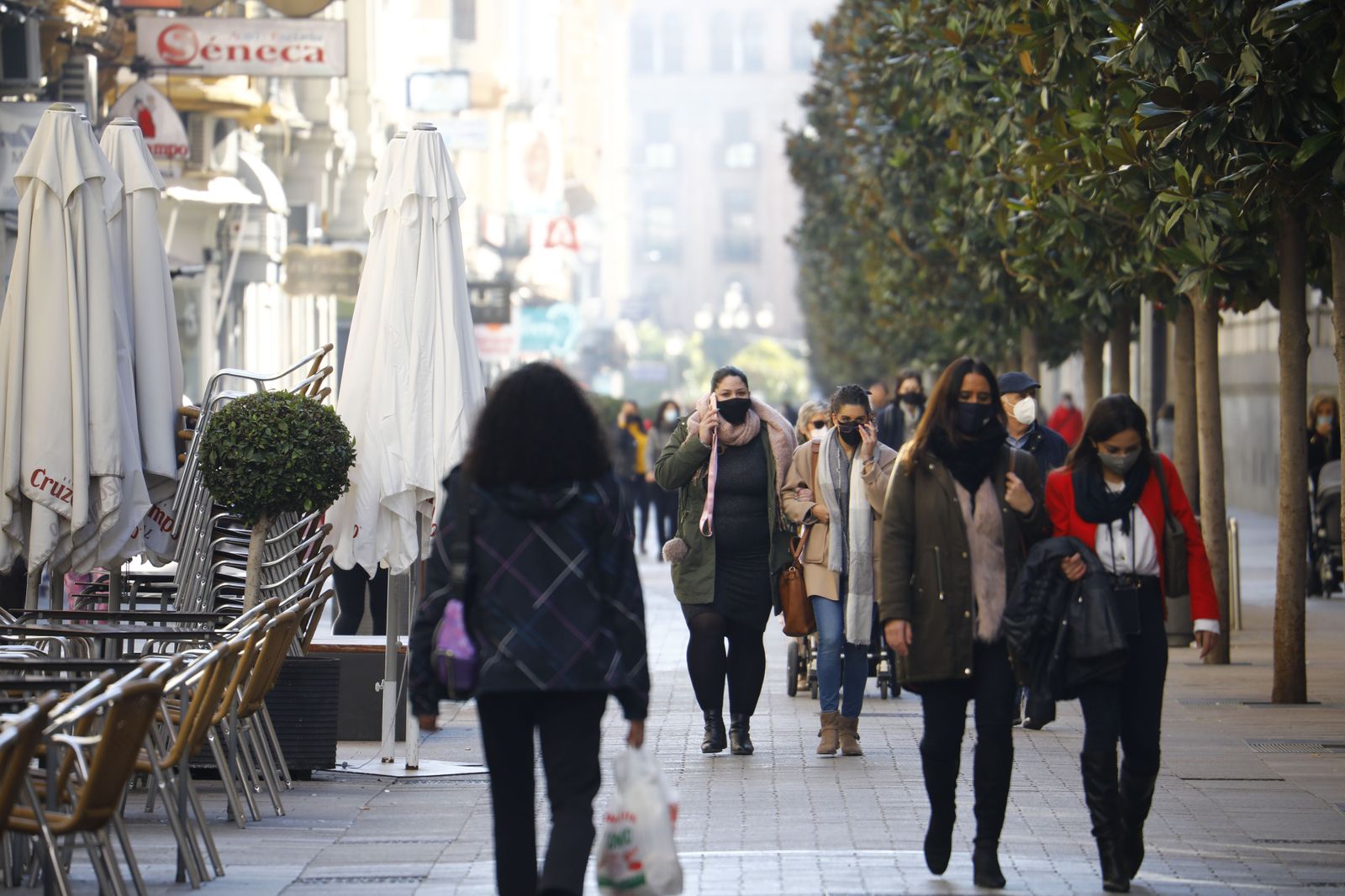 Ambiente en la calle en Córdoba.