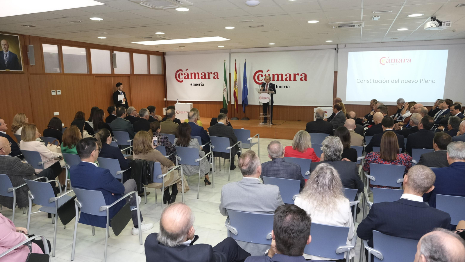 Jerónimo Parra, reelegido Presidente de la Cámara de Comercio de Almería