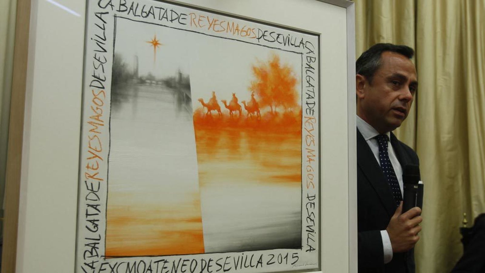 Carteles de la Cabalgata de Reyes Magos de Sevilla