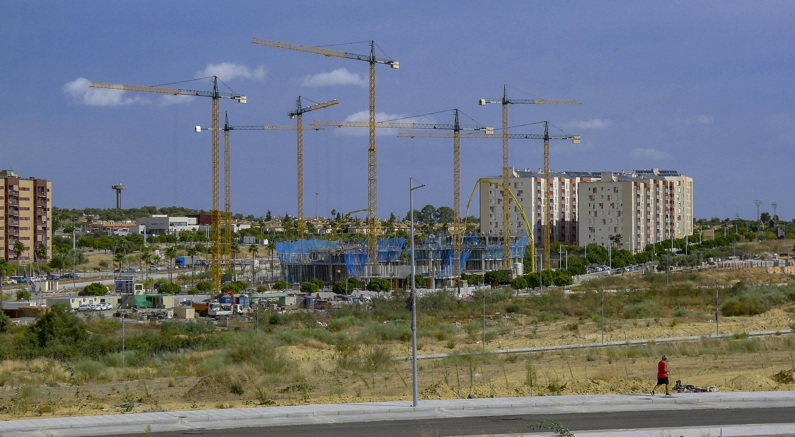 Construcción de viviendas en Entrenúcleos, Dos Hermanas.