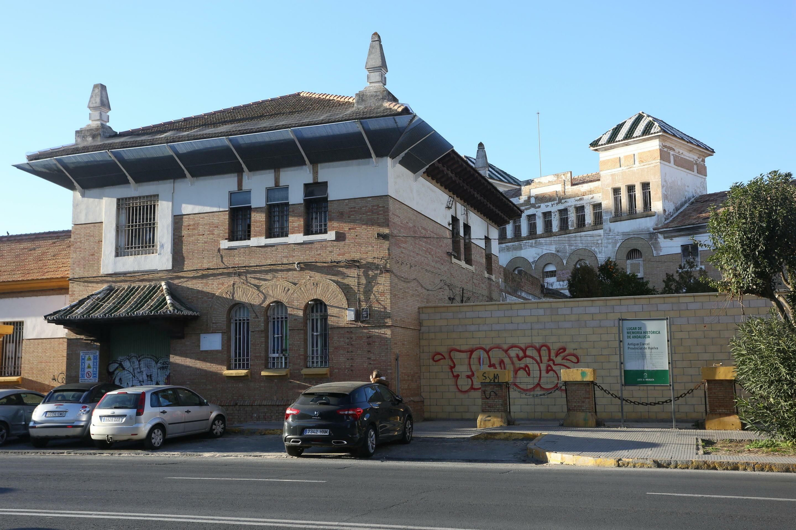 La antigua cárcel, uno de los espacios a proteger del patrimonio onubense.