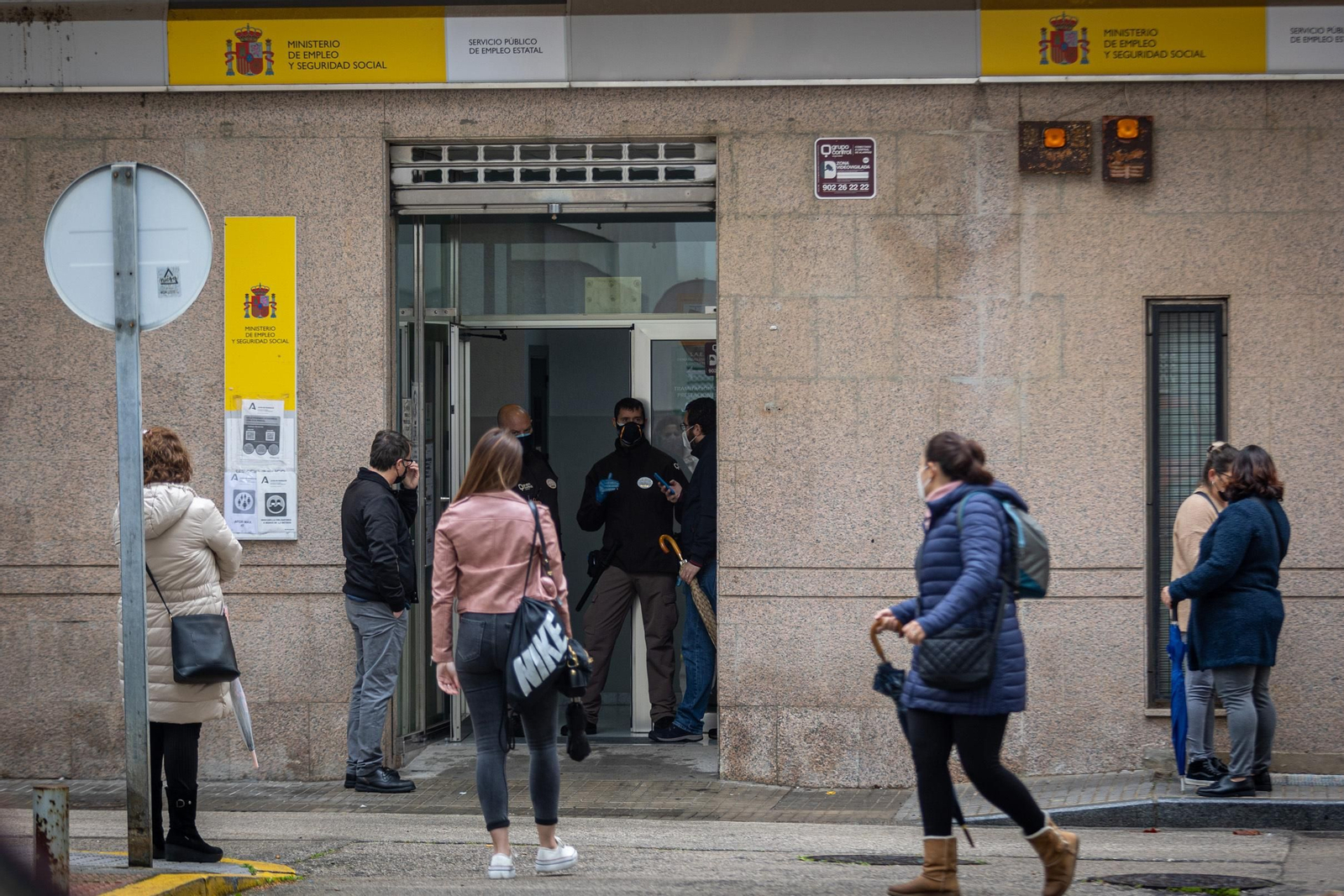 Una oficina del SEPE en una imagen de archivo.