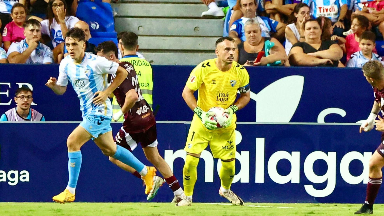 Alfonso Herrero en un lance del juego.