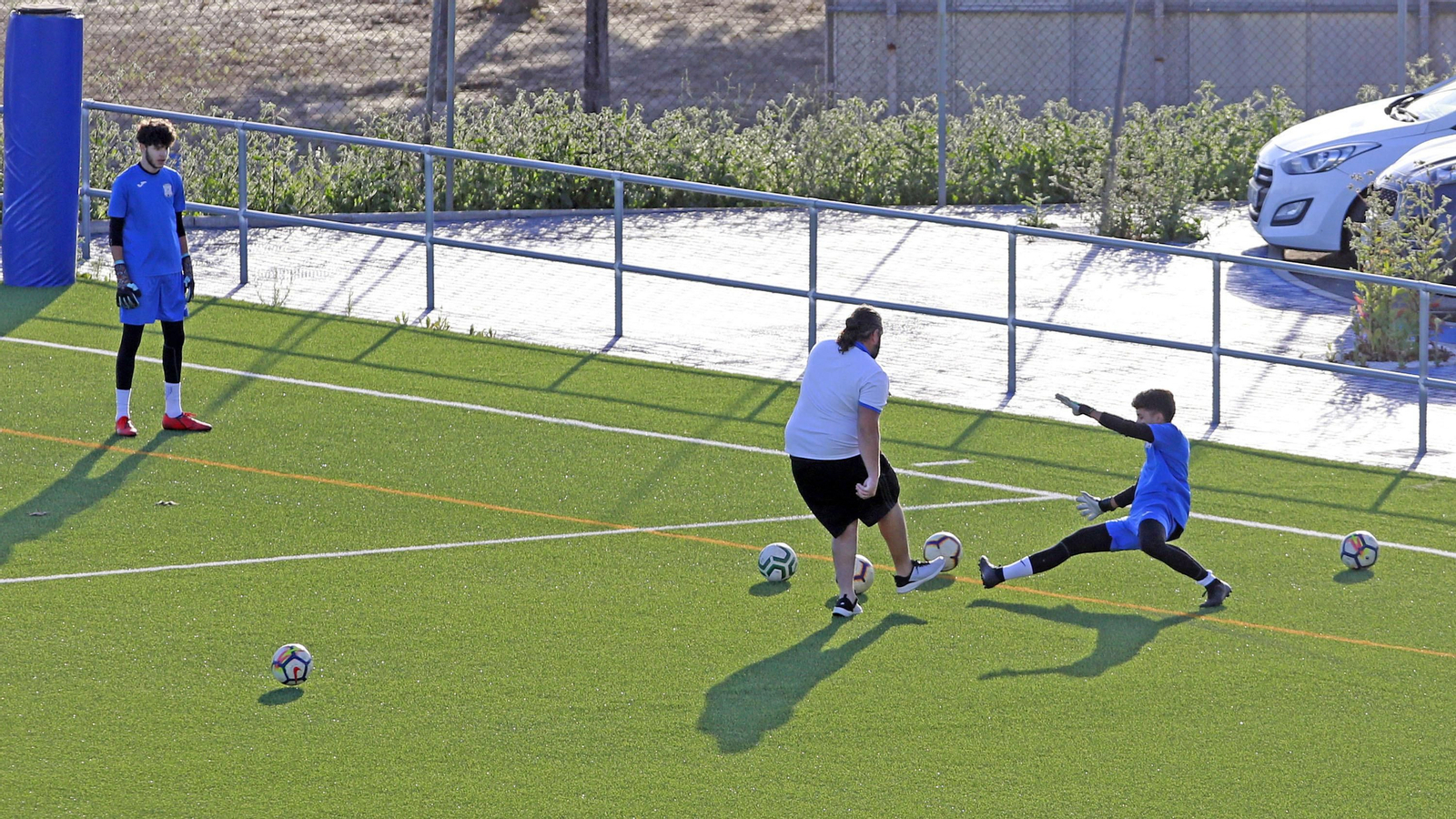 El Jerez Industrial entrenado en Picadueña