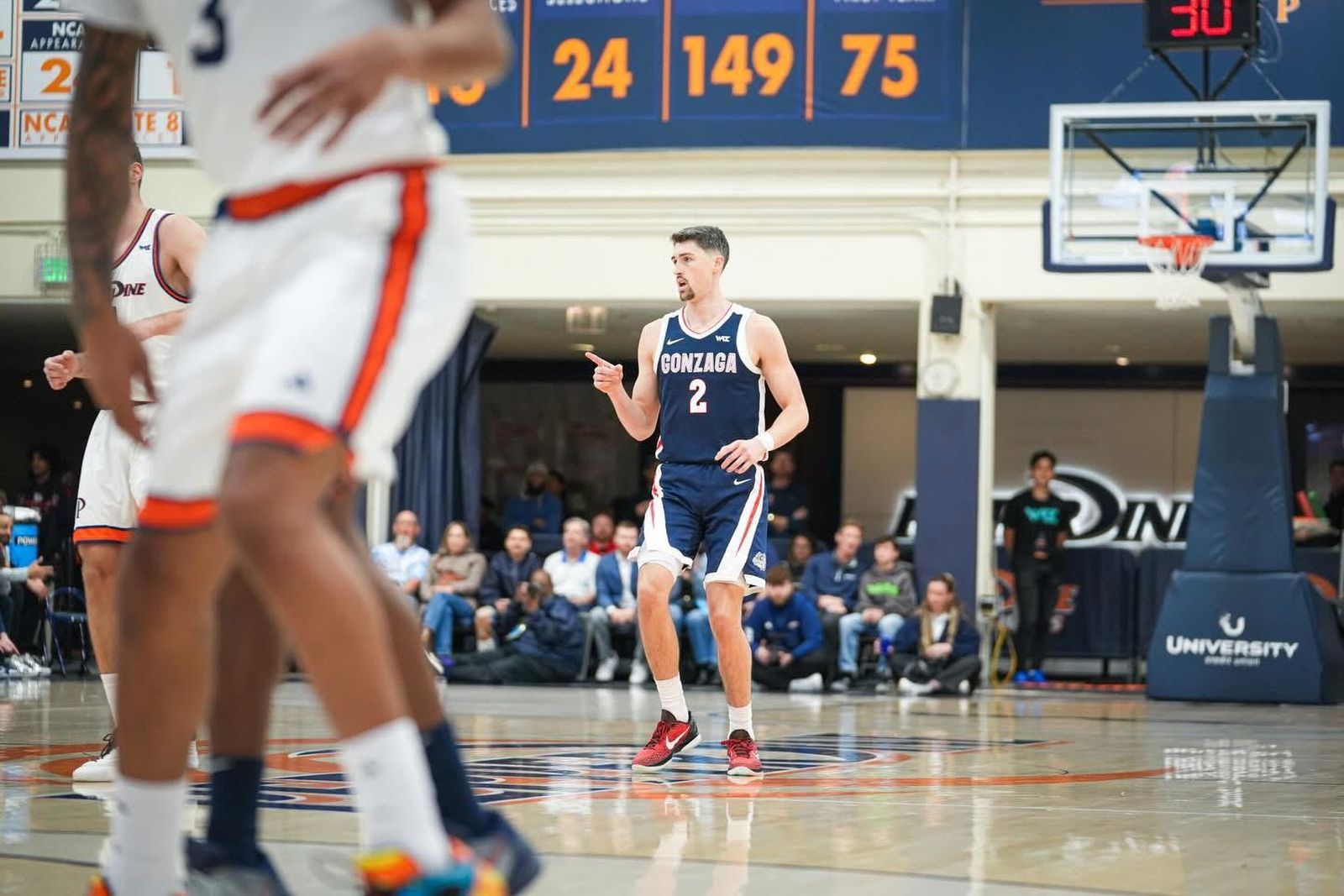 Mario Saint-Supery, victoria y aprendizaje en Gonzaga antes de cerrar 2025