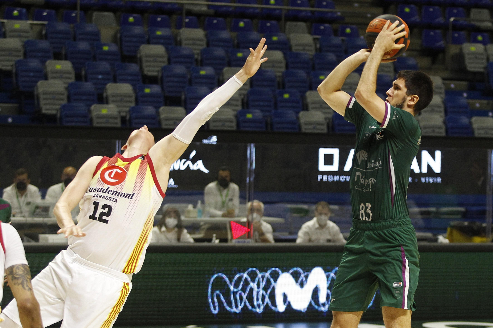 Las fotos del Unicaja-Casademont Zaragoza