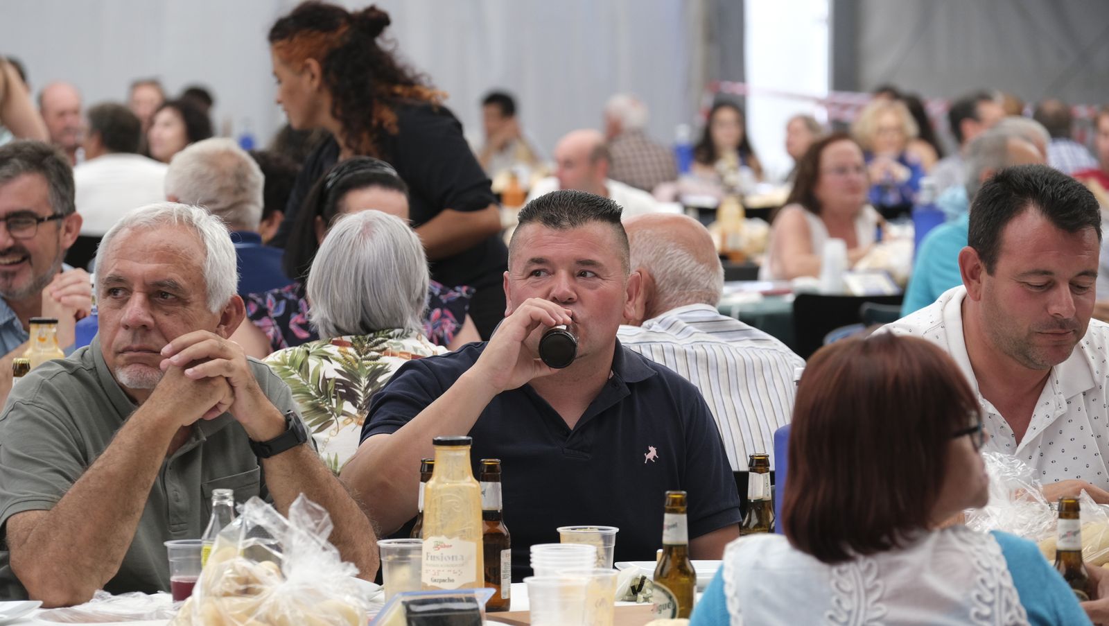 Imágenes de la comida anual de la CUCN, en Níjar