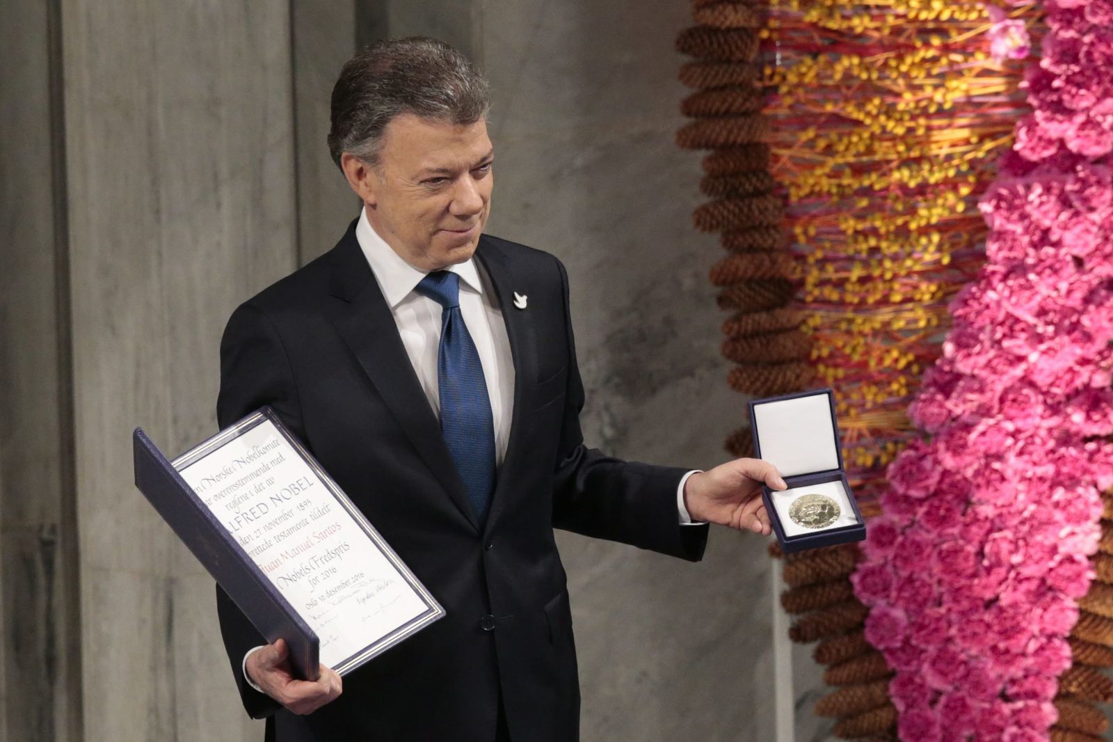 La ceremonia de entrega de los premios Nobel