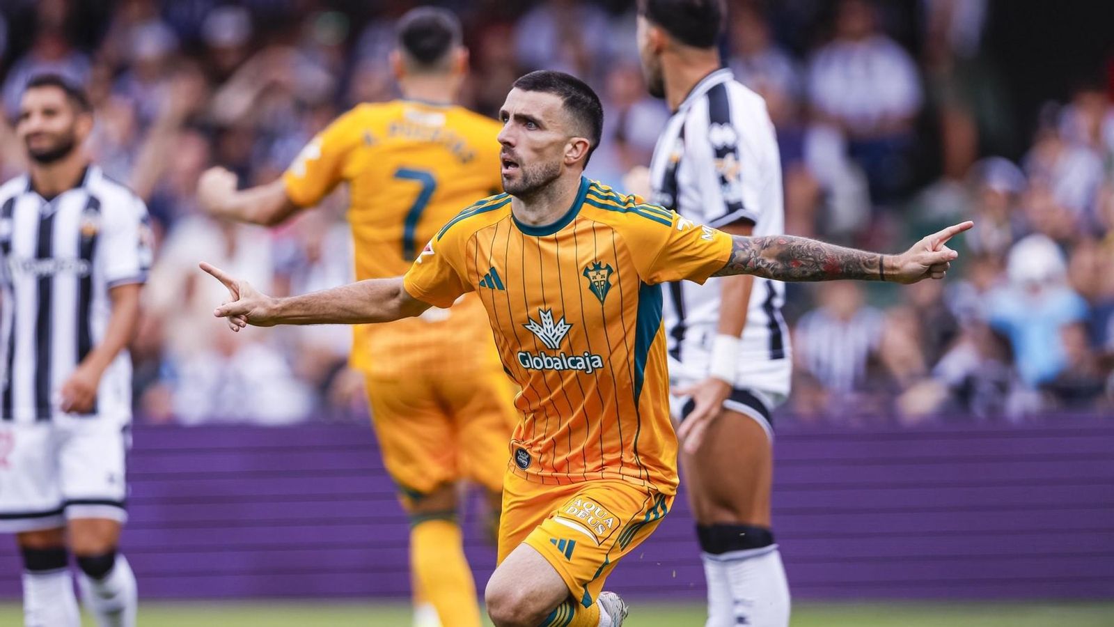 Agus Medina, el máximo goleador del Albacete y amenaza para el Córdoba CF.