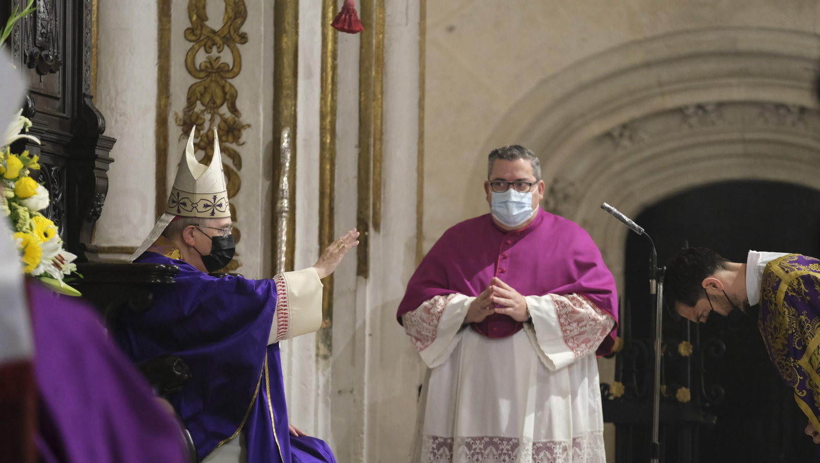 Fotogalería toma posesión nuevo Obispo Coadjutor de Almería, Antonio Gómez Cantero.