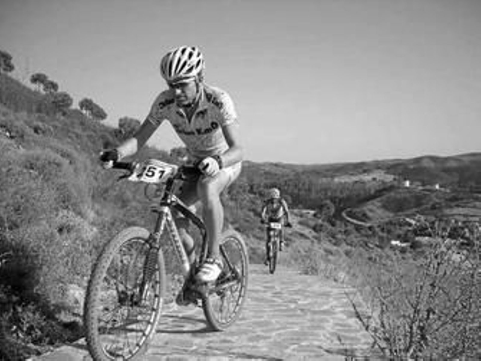 Manuel Jesús Andrade está brillando en el Provincial de BTT.