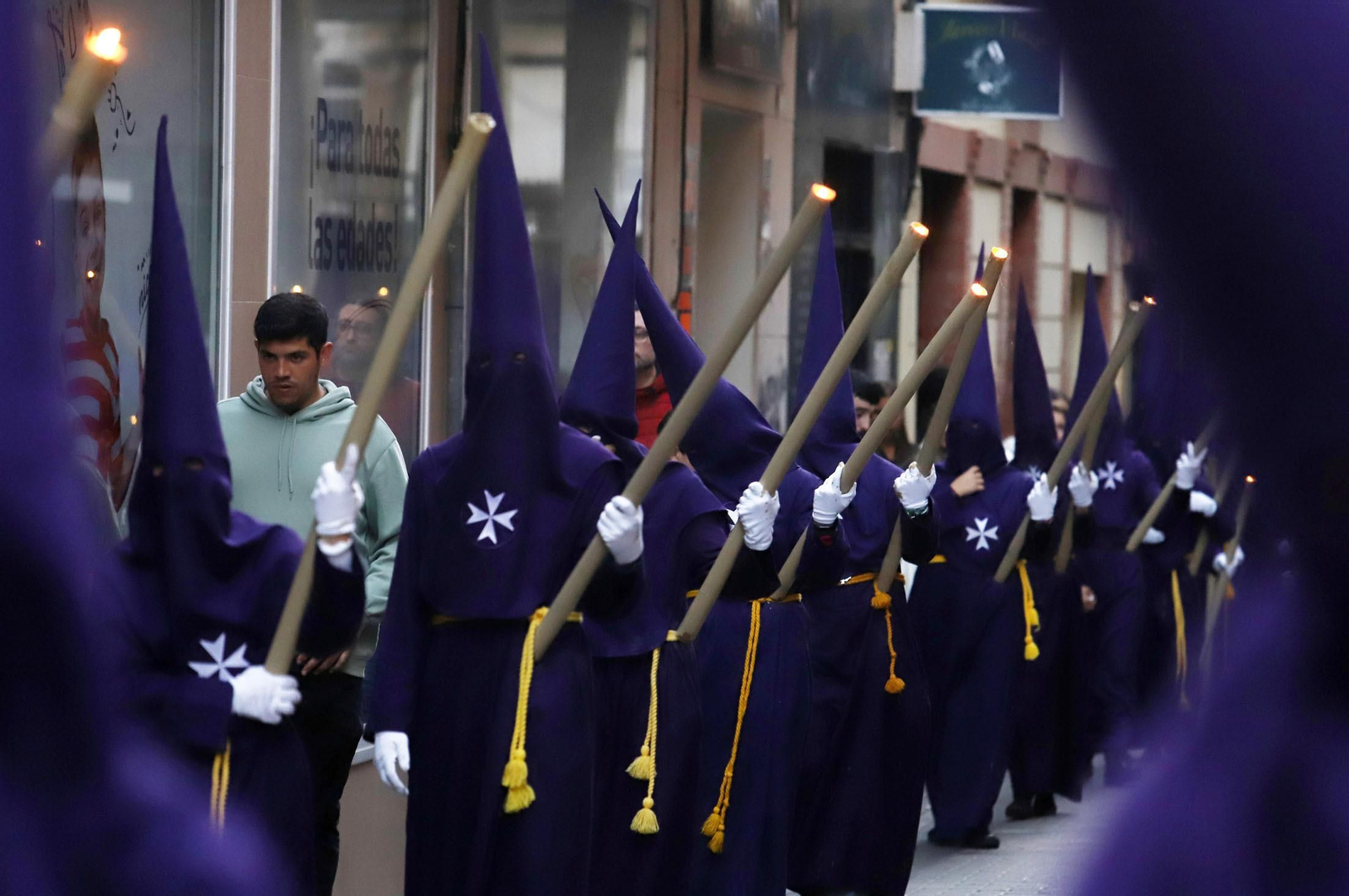 Imágenes del Nazareno en la madrugá de Huelva