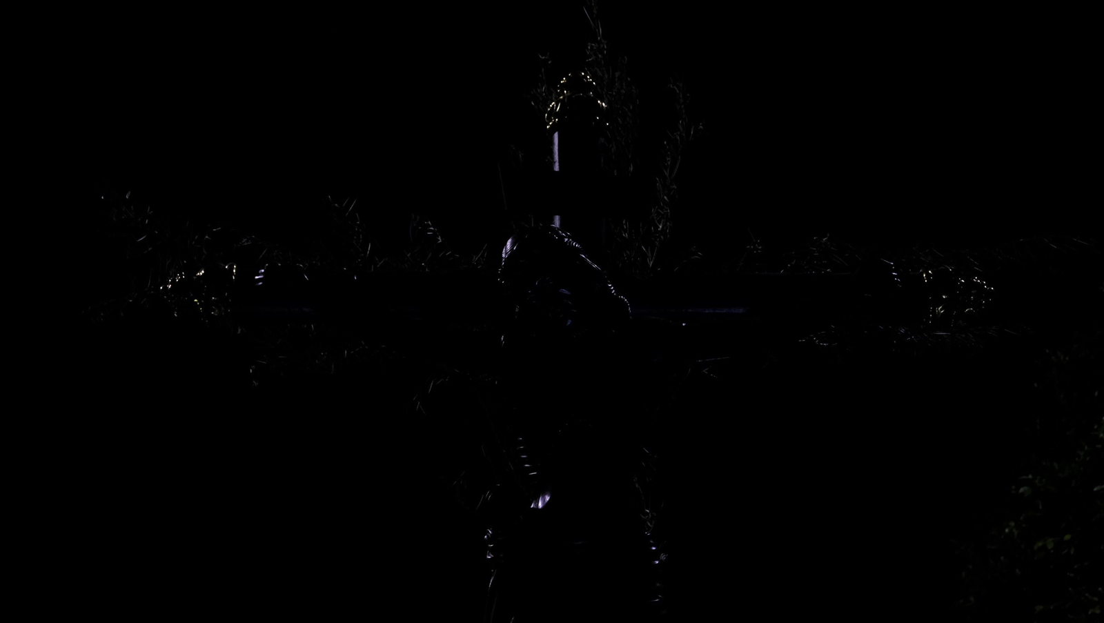 Las imágenes del Vía Crucis del Cristo de la Escucha