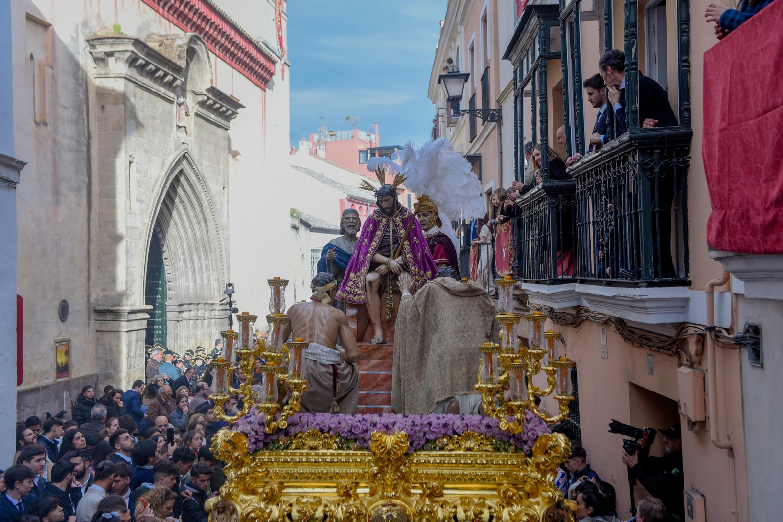 Las imágenes de la Hermandad de San Esteban en la Semana Santa de Sevilla 2024