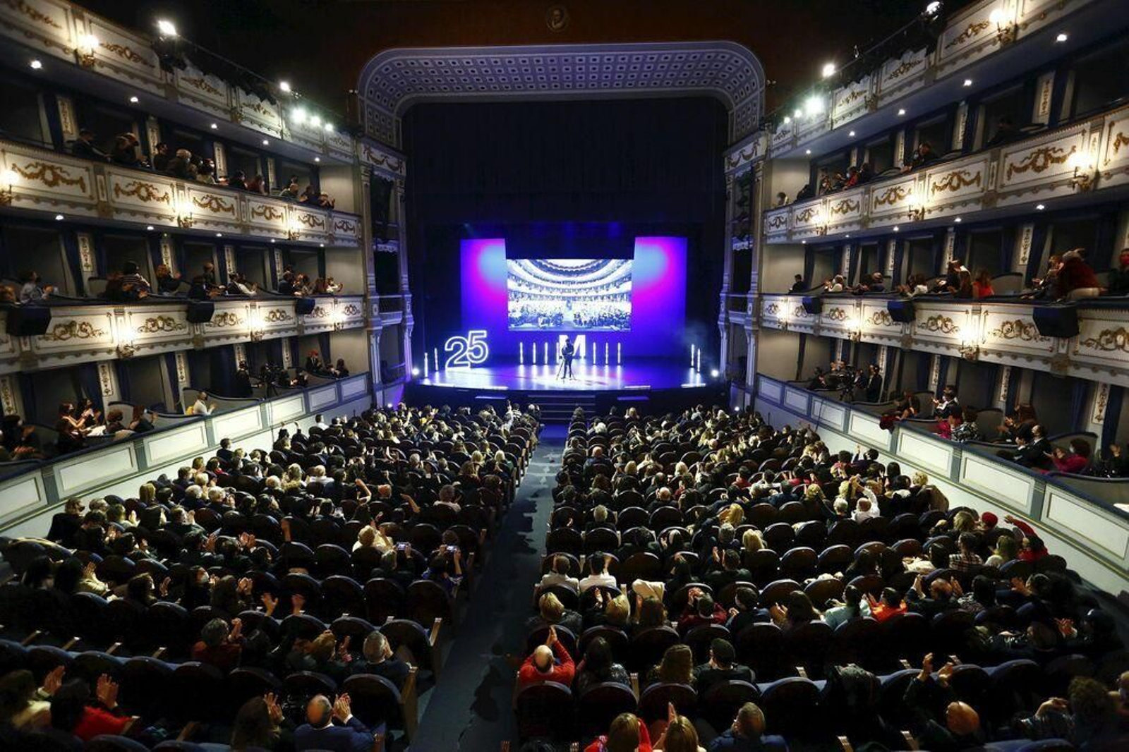 Gala de clausura de la pasada edición del Festival de Málaga.