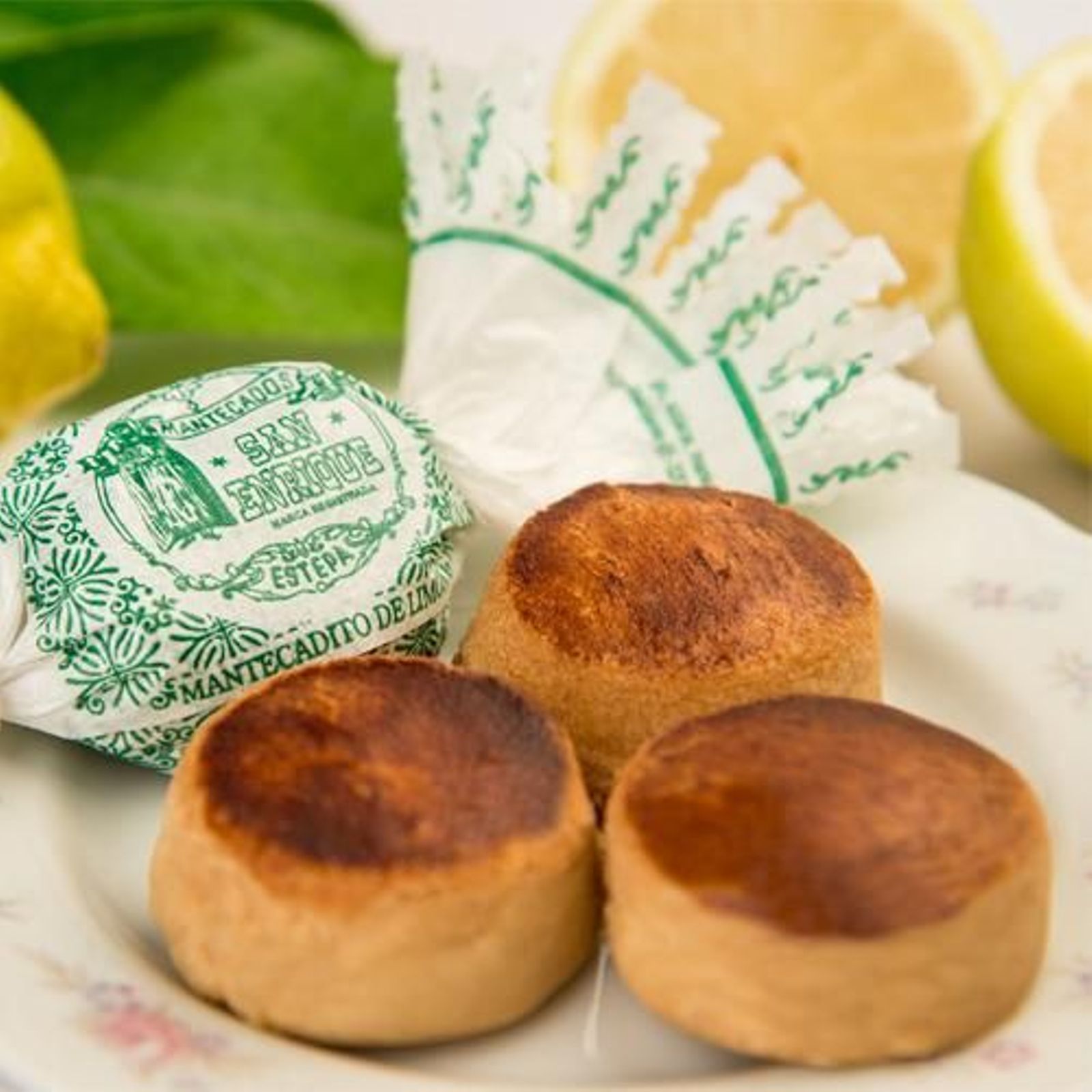 Mantecado de limón