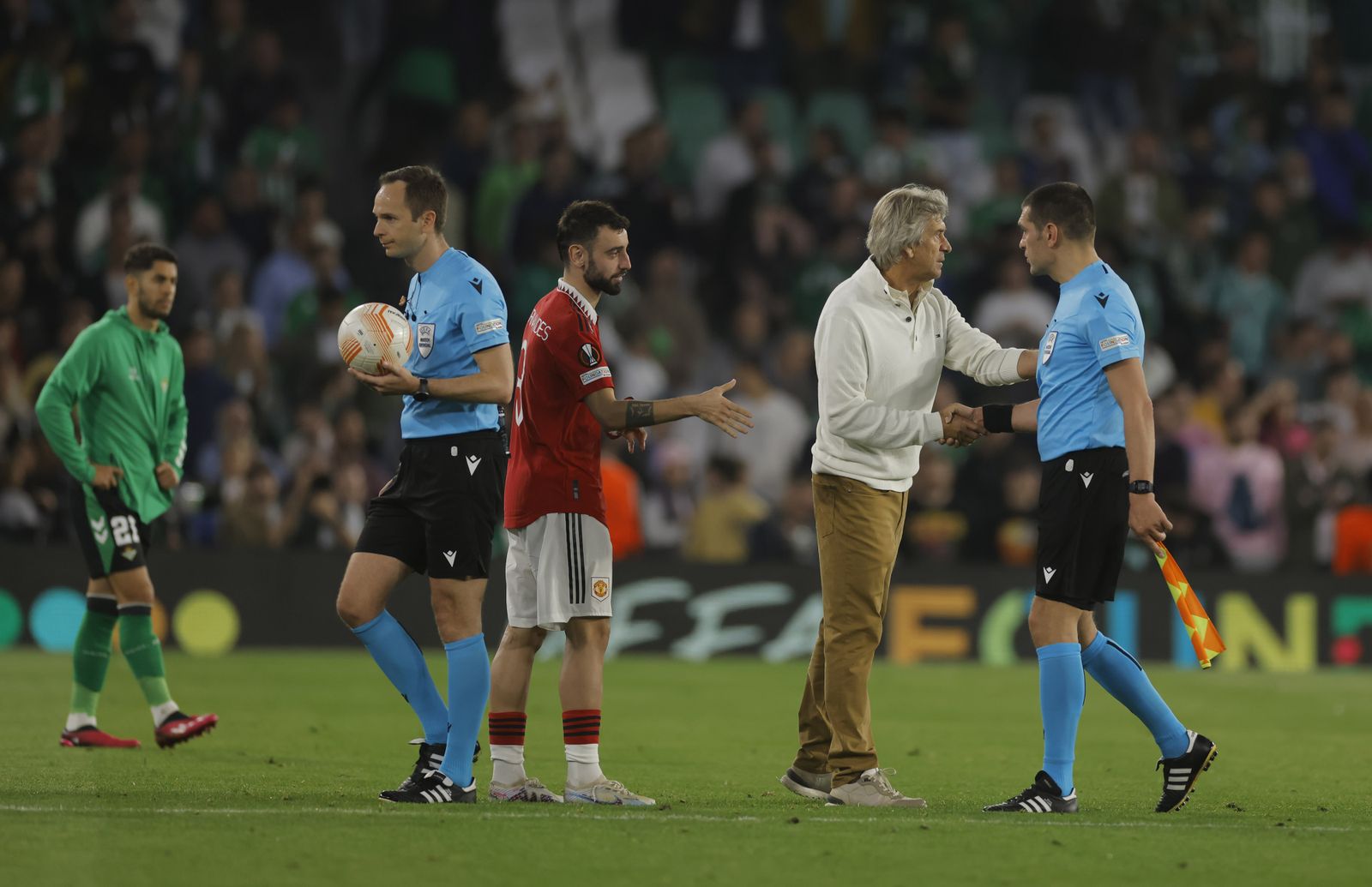 Las imágenes del Betis-Manchester