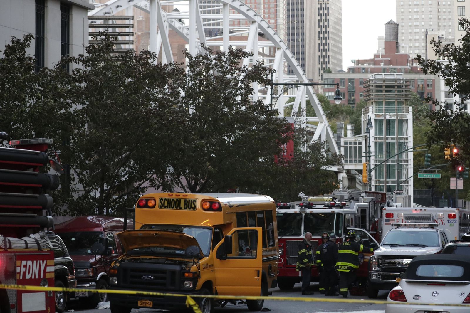 El atentado de Manhattan, en imágenes