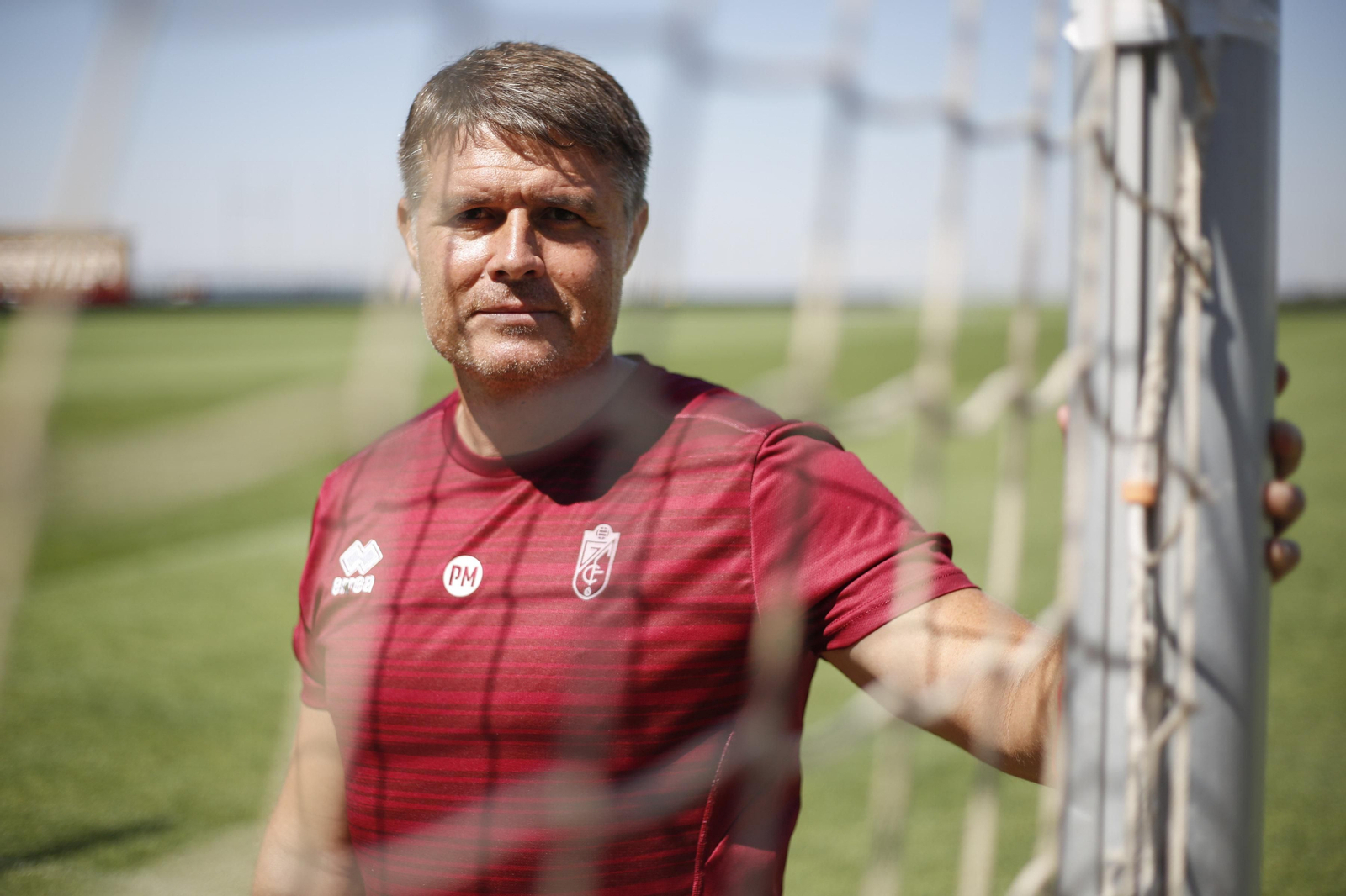 Pedro Morilla, en su etapa en el Granada.