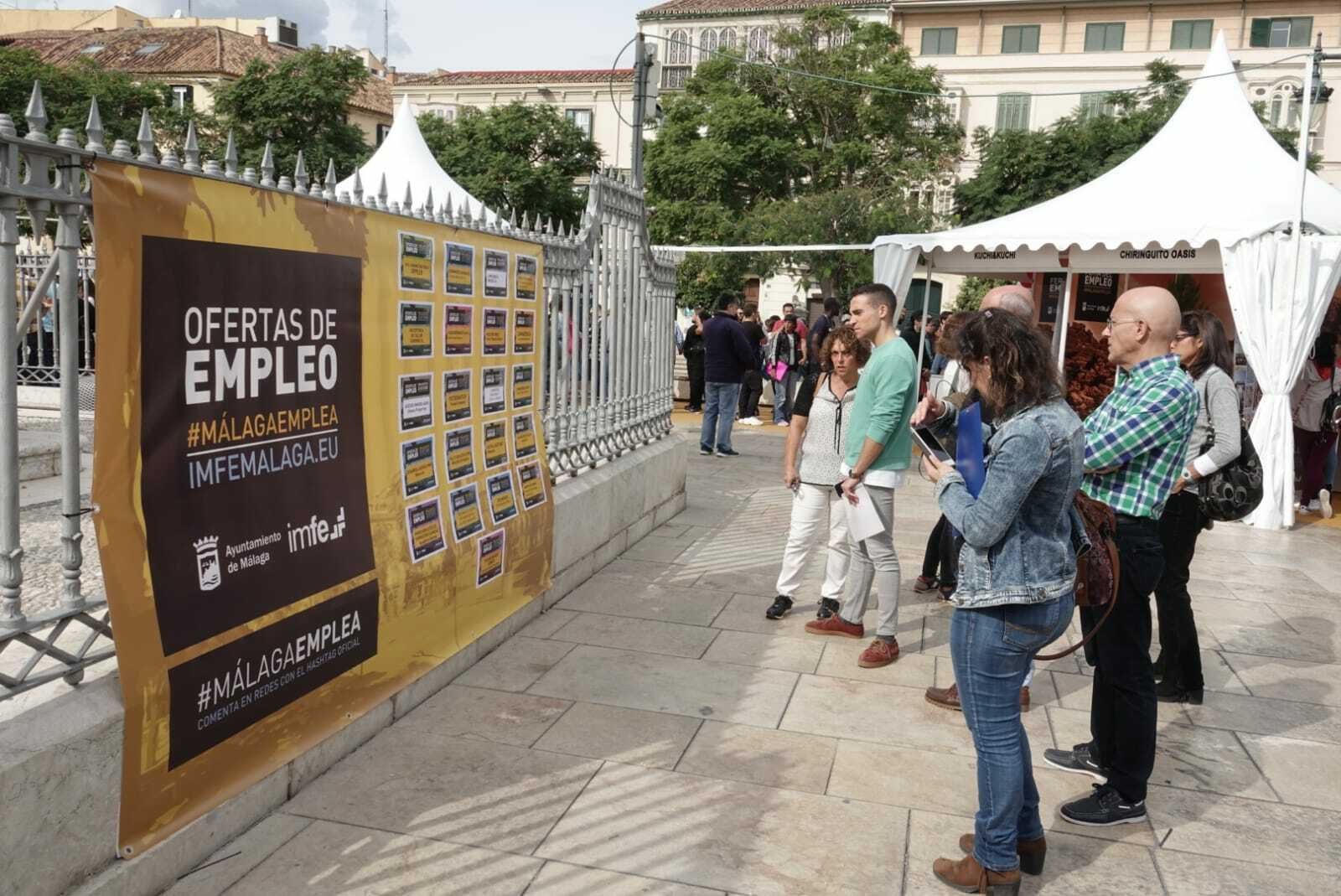 La Feria de Empleo de Málaga, en fotos