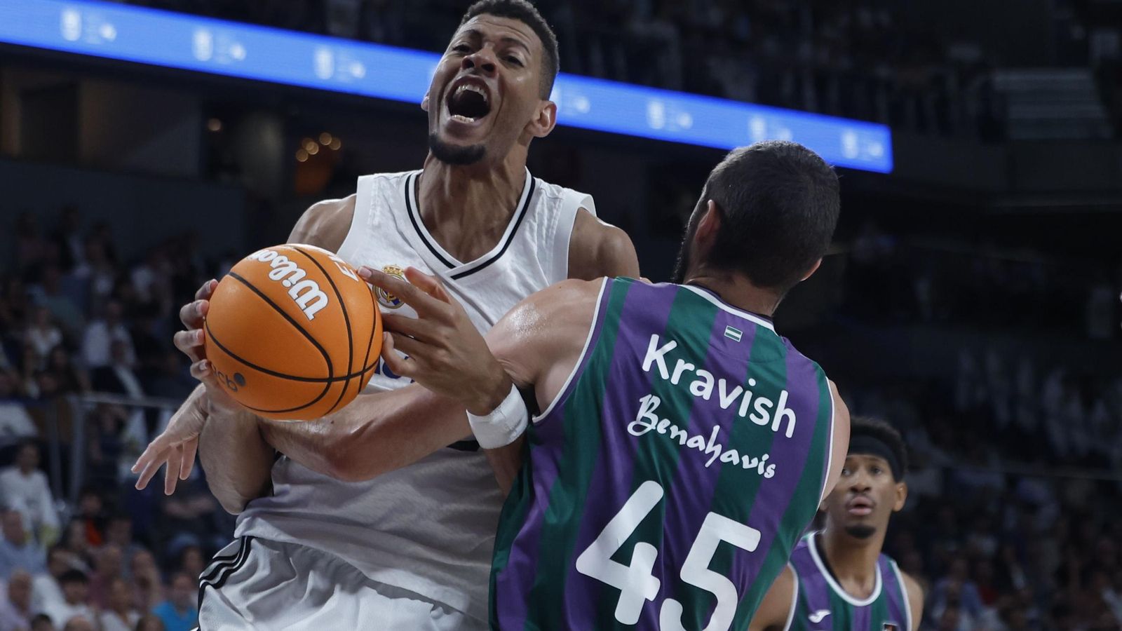 El Real Madrid-Unicaja, en fotos