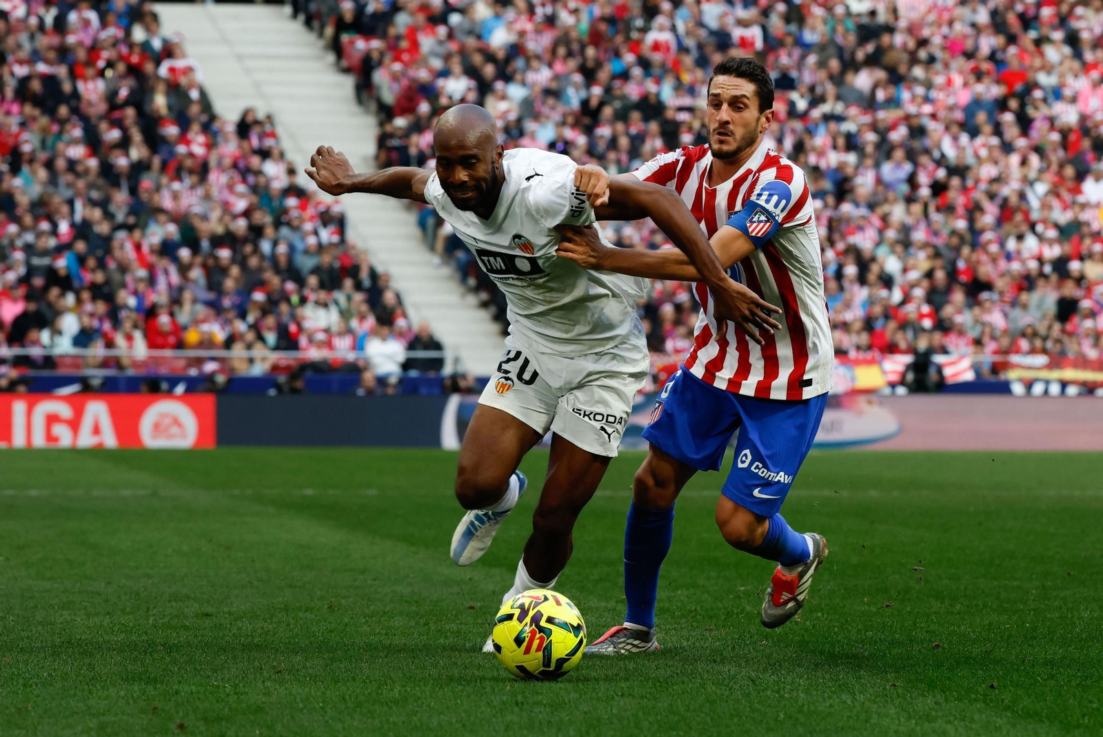 Las fotos del Atlético de Madrid -Valencia