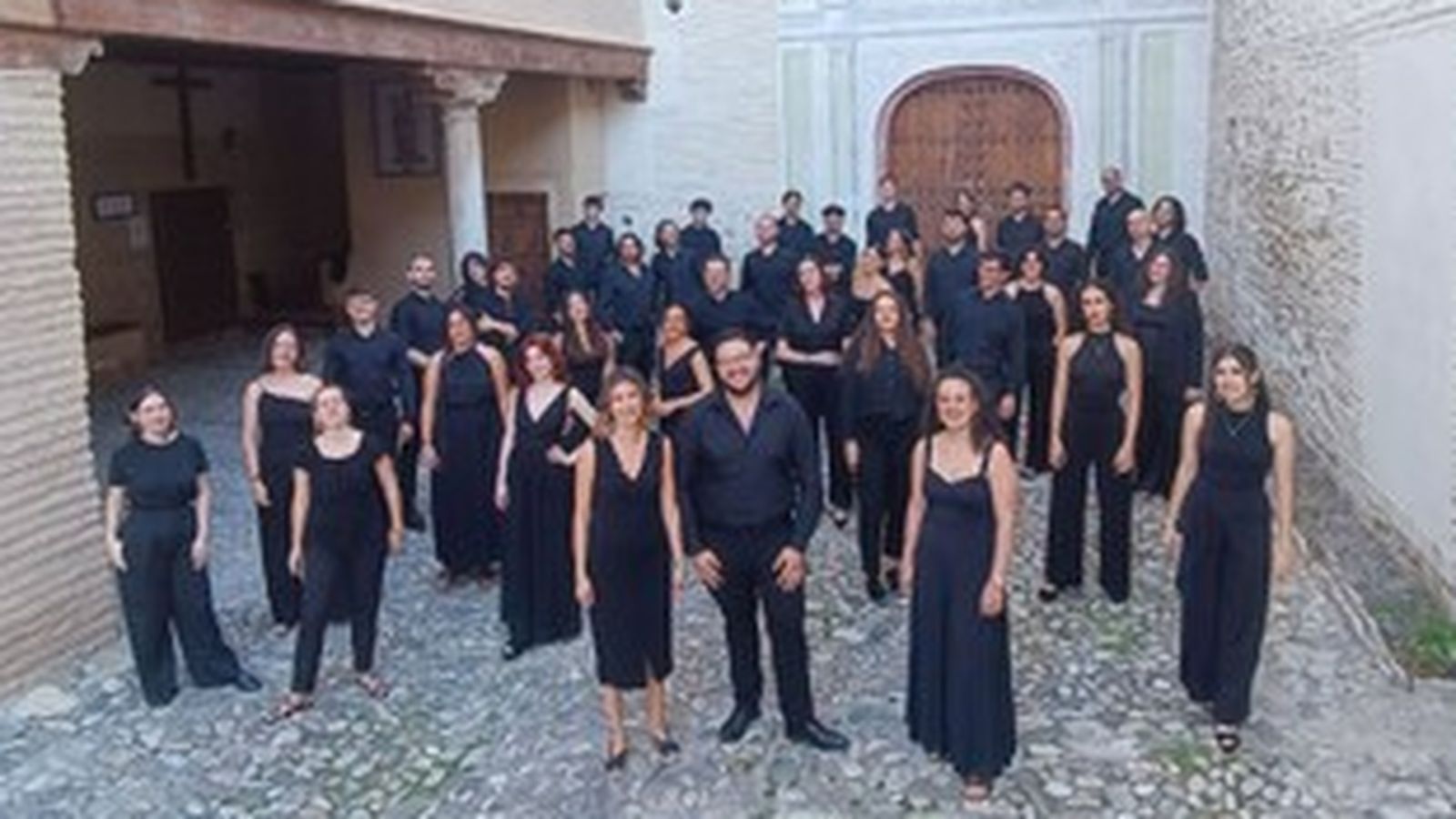 Integrantes del Joven Coro de Andalucía.