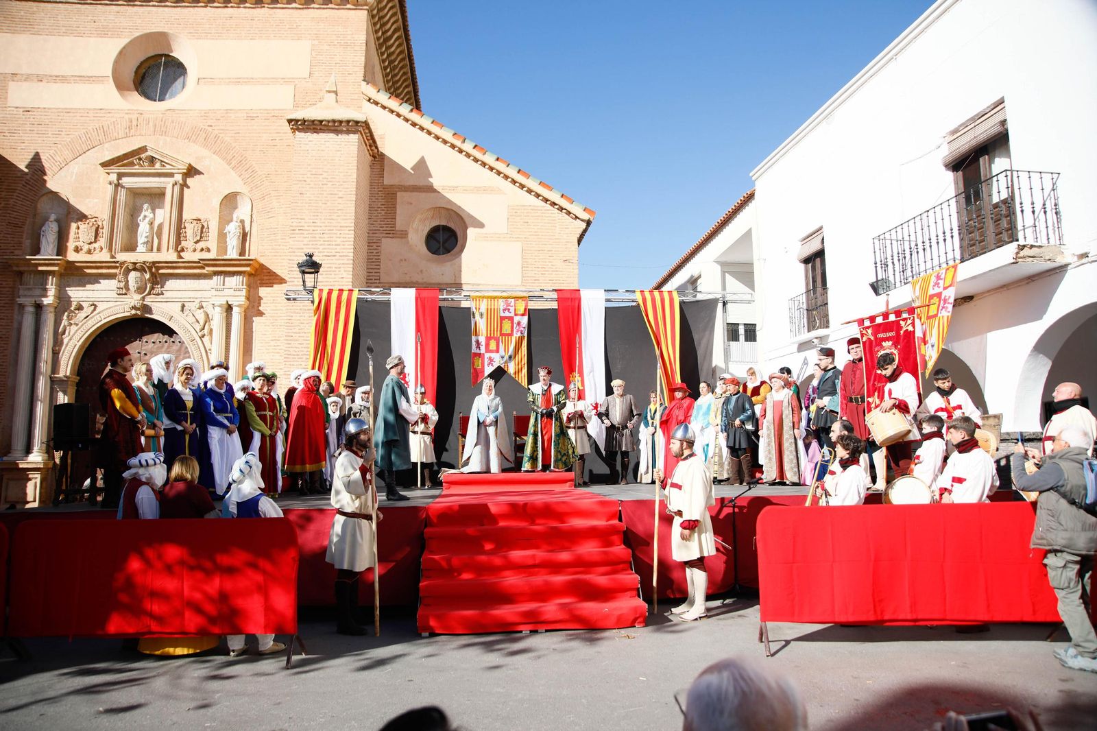 La Recreación de la Pernoctación de los Reyes Católicos en Fiñana, en imágenes