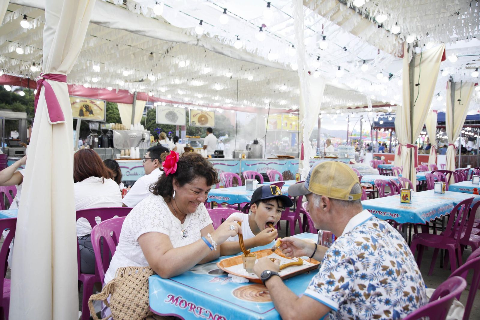 Las imágenes del lunes en la Feria de Almería sin ruidos