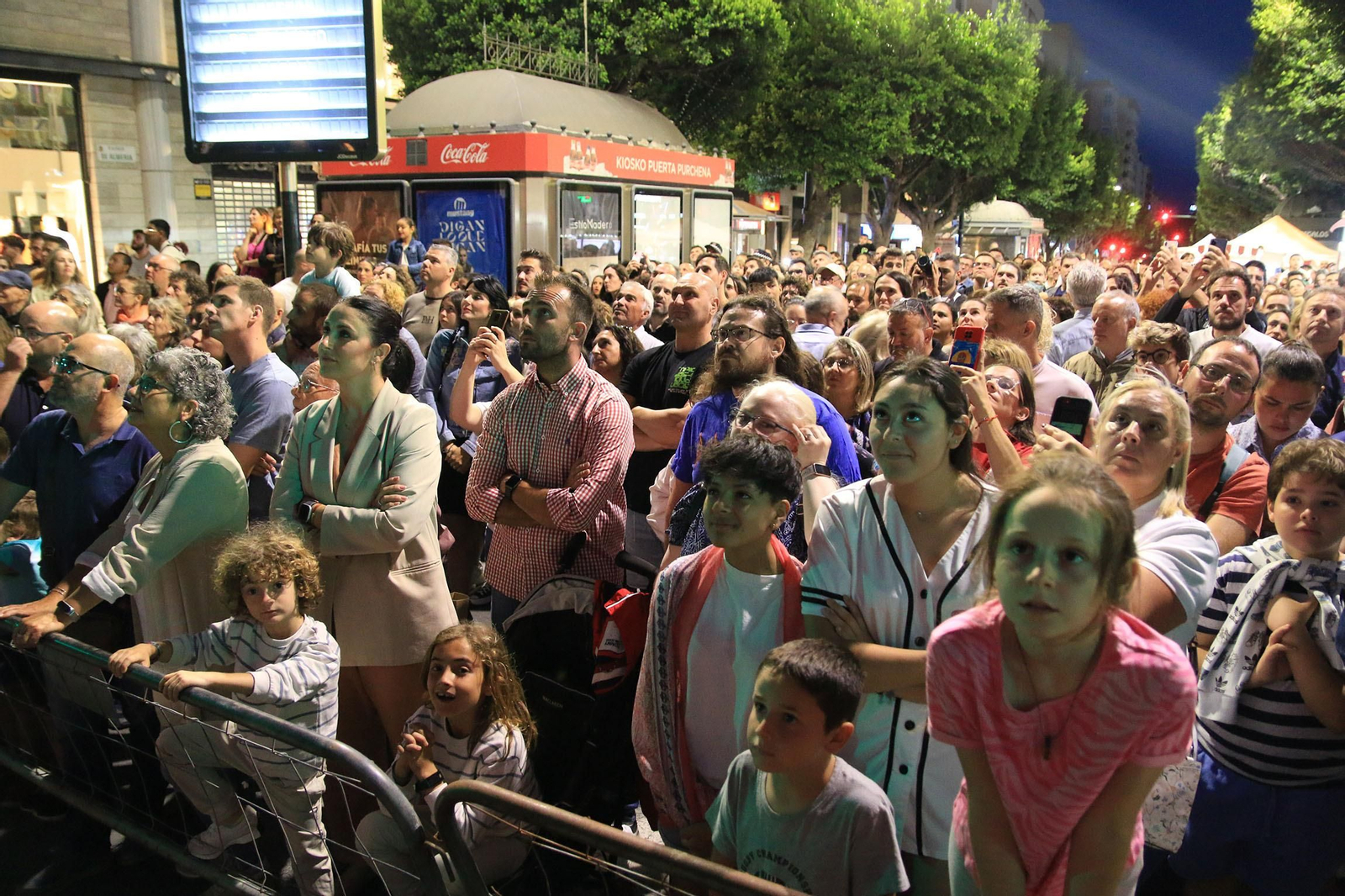 Imágenes de la Noche en Blanco, en Almería