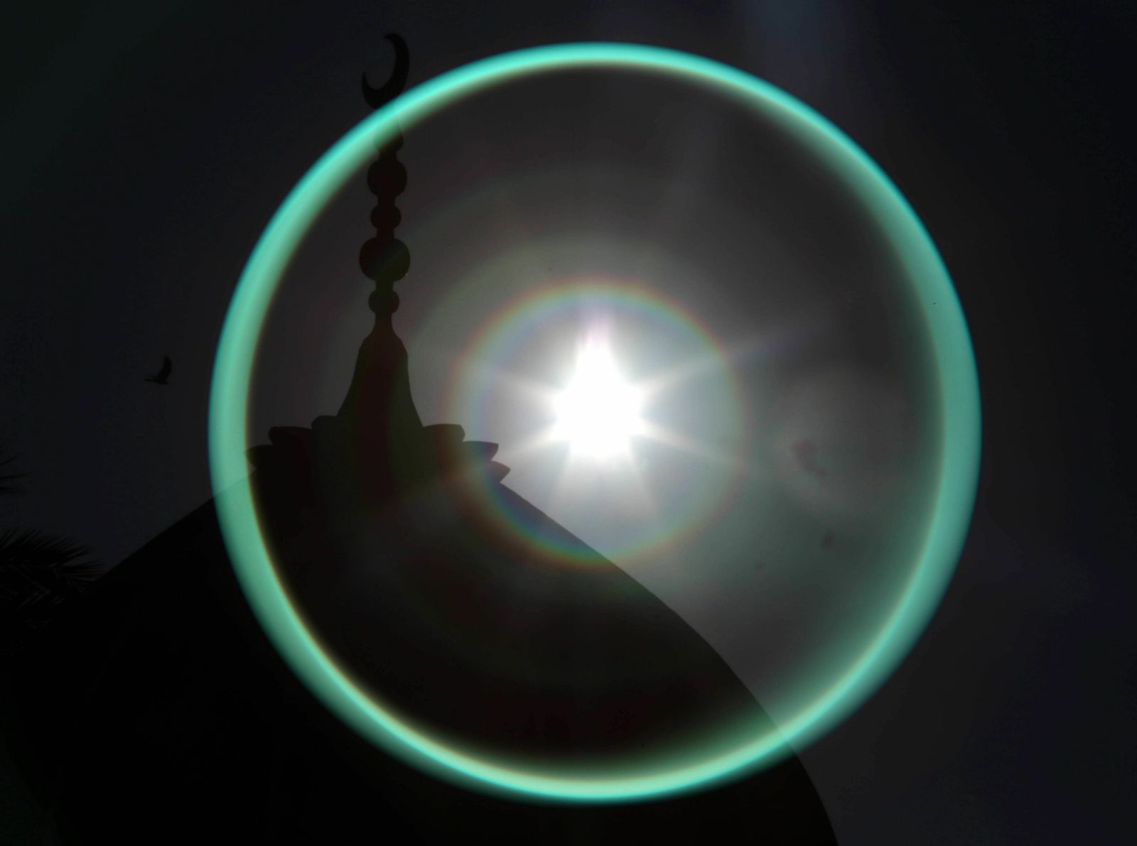 Las imágenes del último eclipse solar de la década