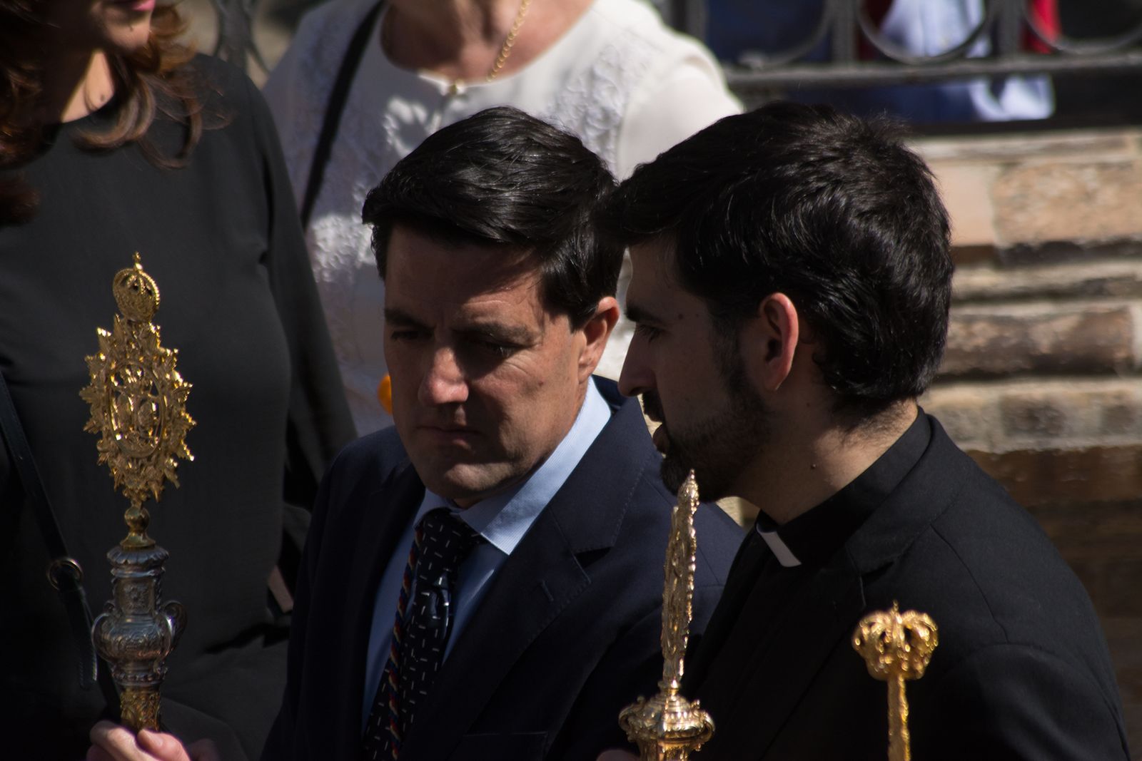 Regreso a su capilla de la Hermandad del Baratillo