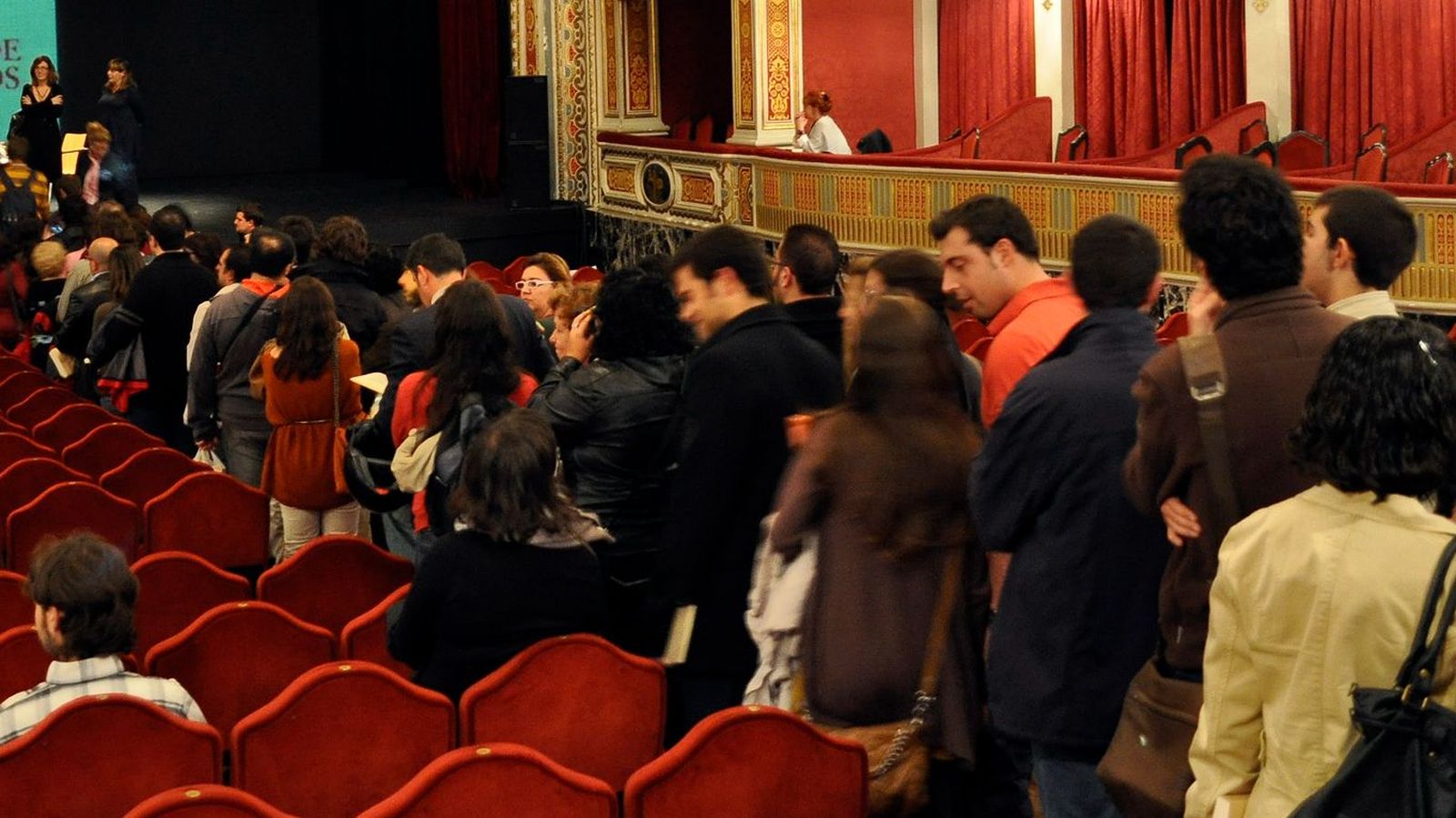 Imagen de archivo del patio de butacas del Teatro Lope de Vega.