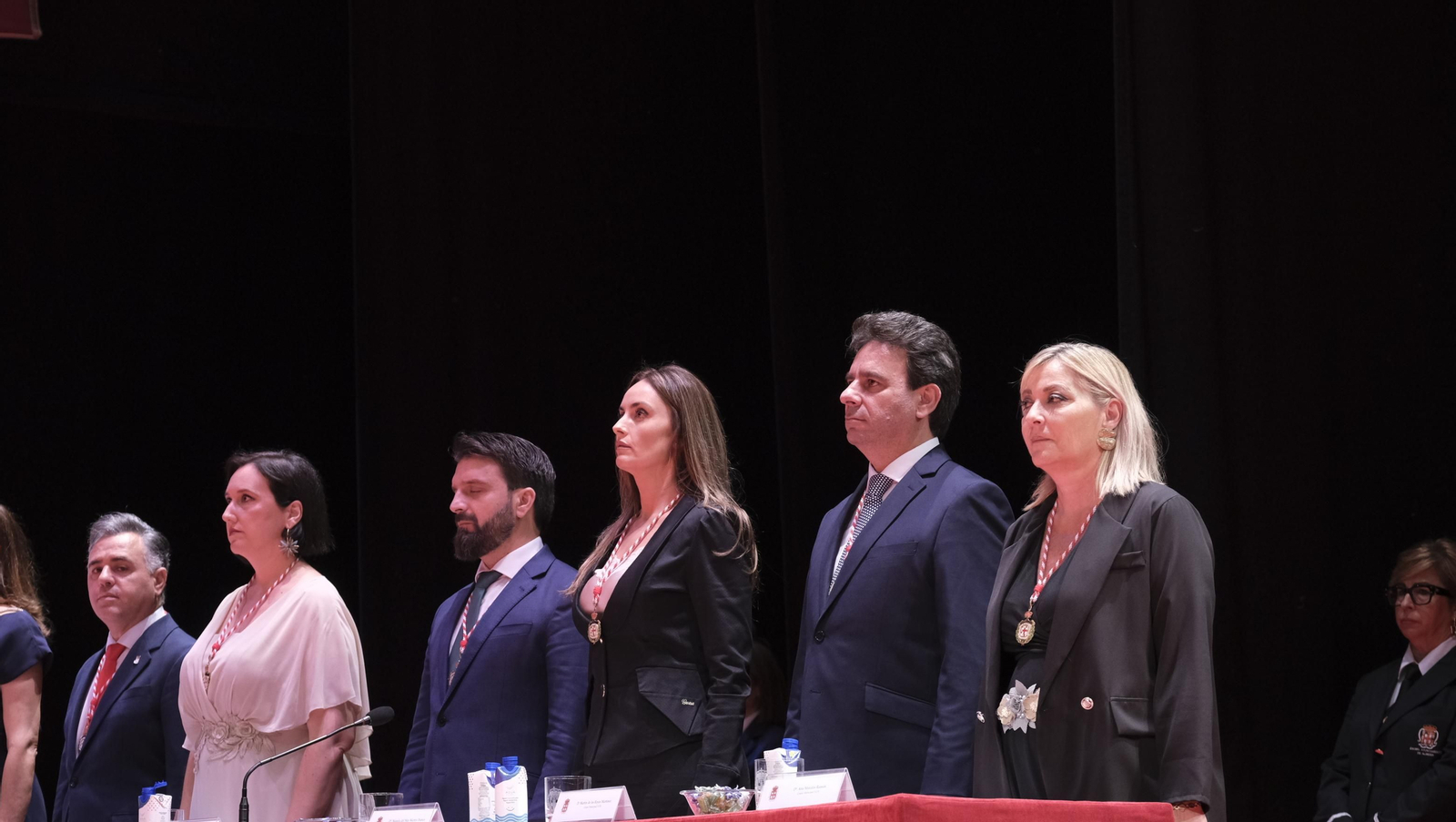 Imágenes de la constitución de la Corporación Municipal de almería, con María Vázquez como Alcaldesa