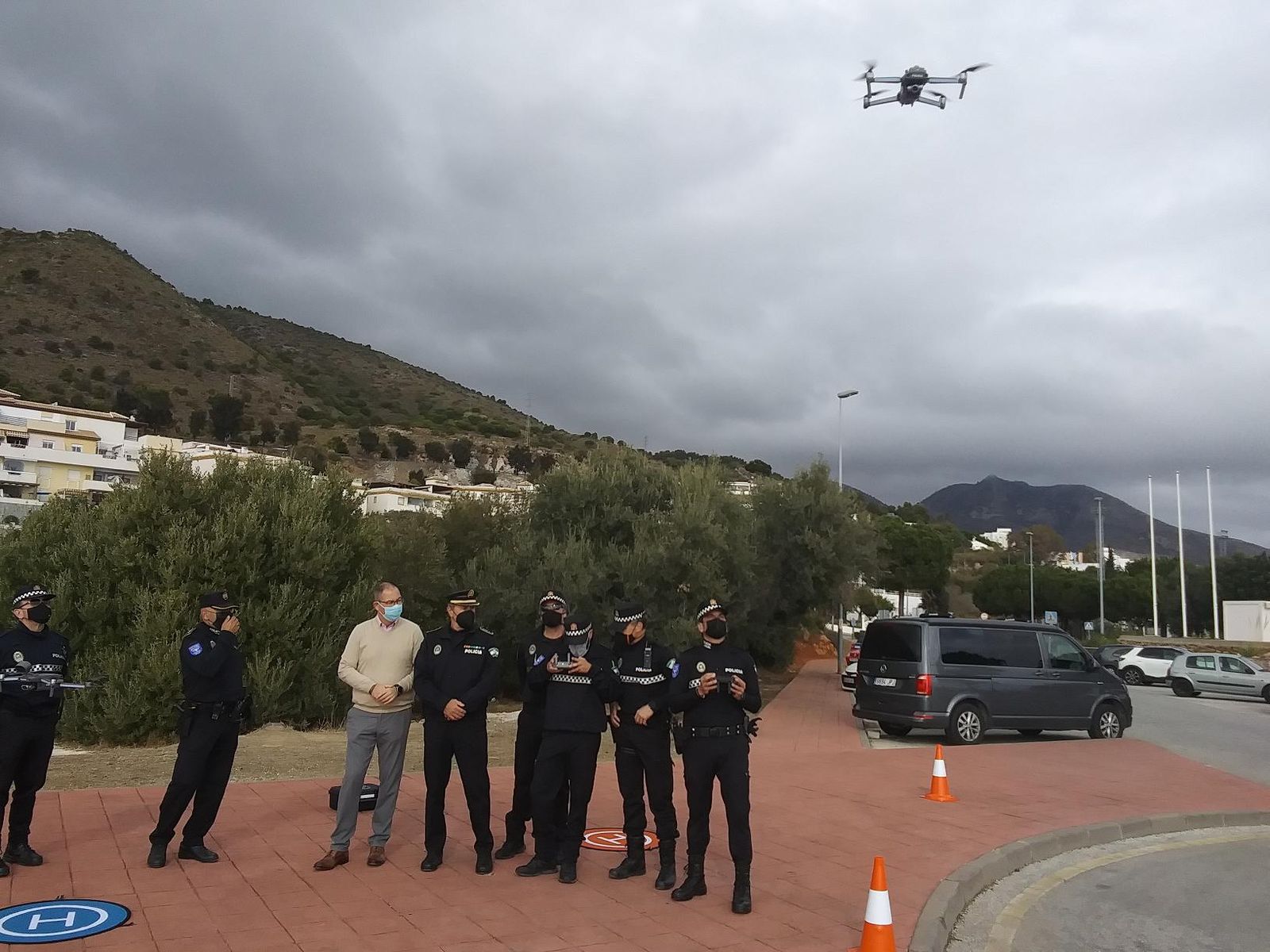 La nueva unidad de la  Policía Local dará cobertura a grandes eventos.