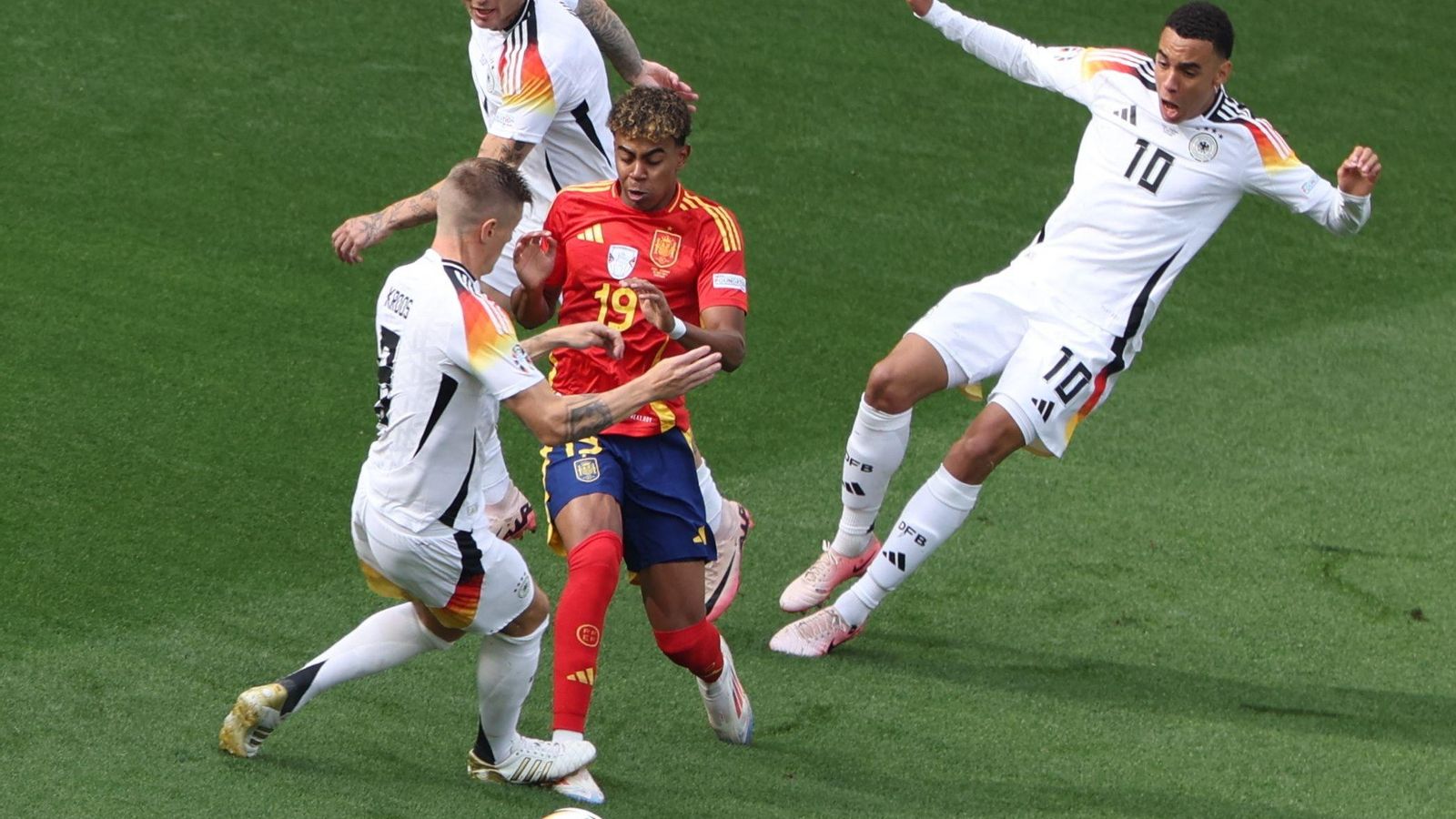 Las mejores fotos del España - Alemania