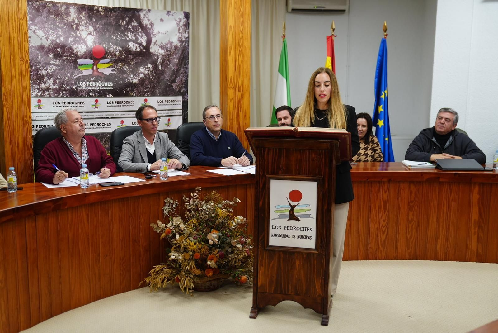 Valverde toma posesión como presidenta de la Mancomunidad de Municipios de Los Pedroches.