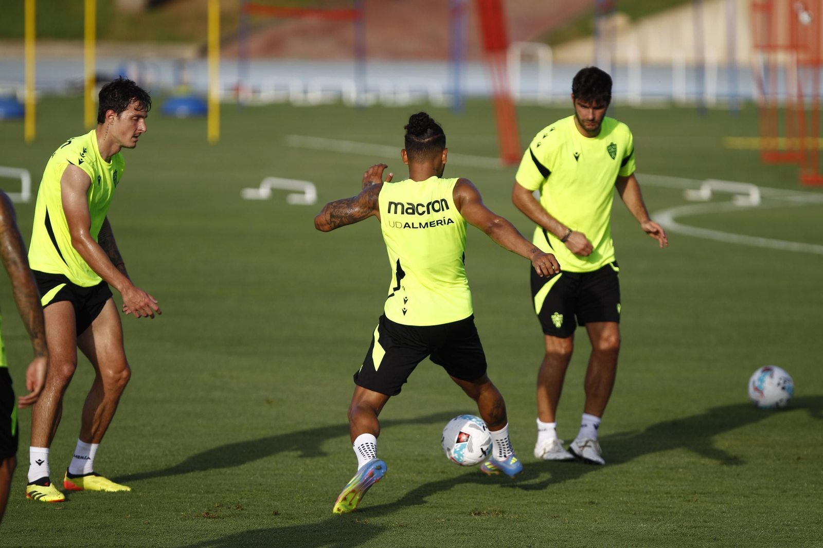 Primer entrenamiento de la Temporada 2025-2026 de la U.D. Almería, en imágenes